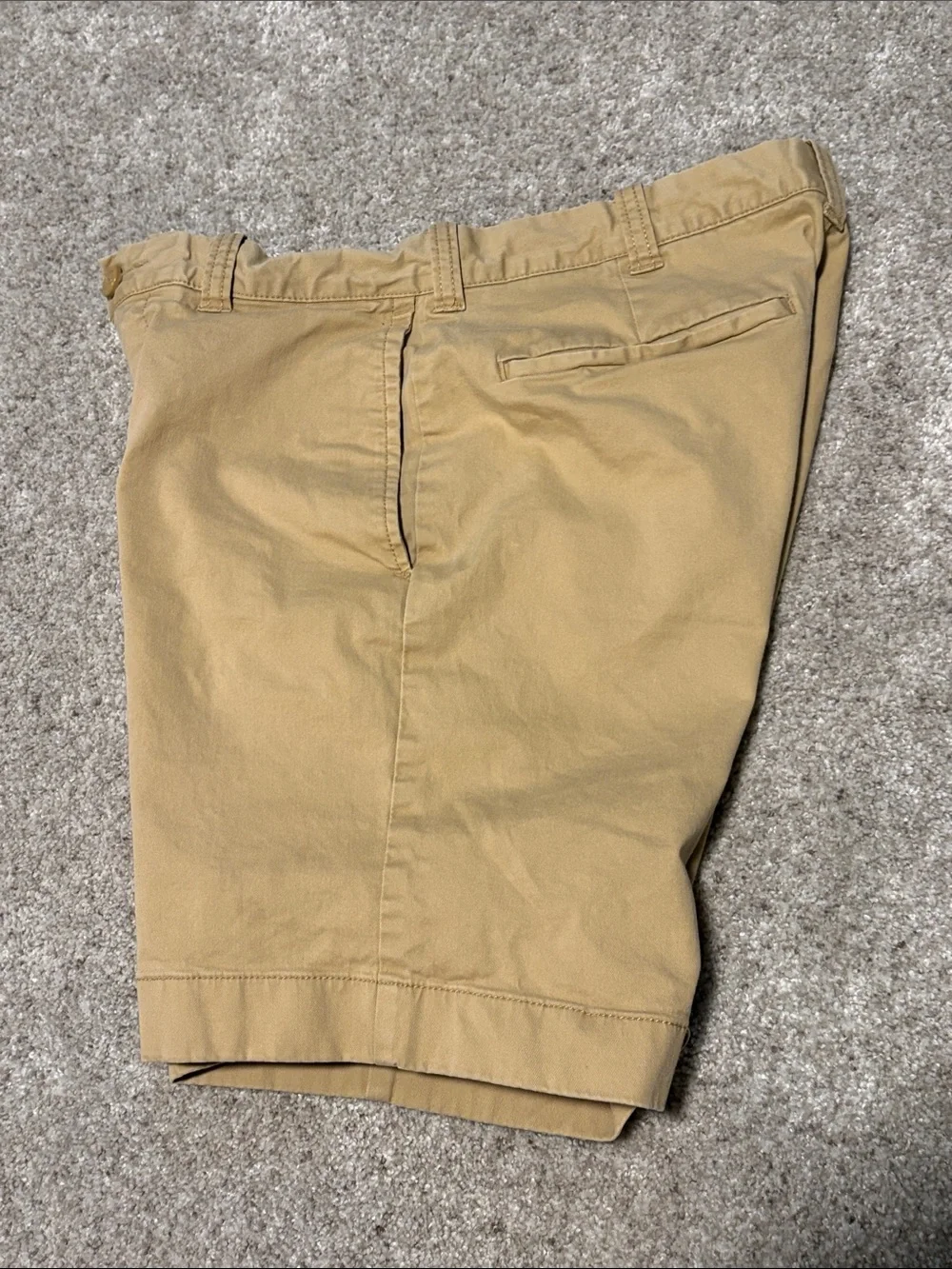 Jcrew Comfort Stretch Tan Flat Front Shorts